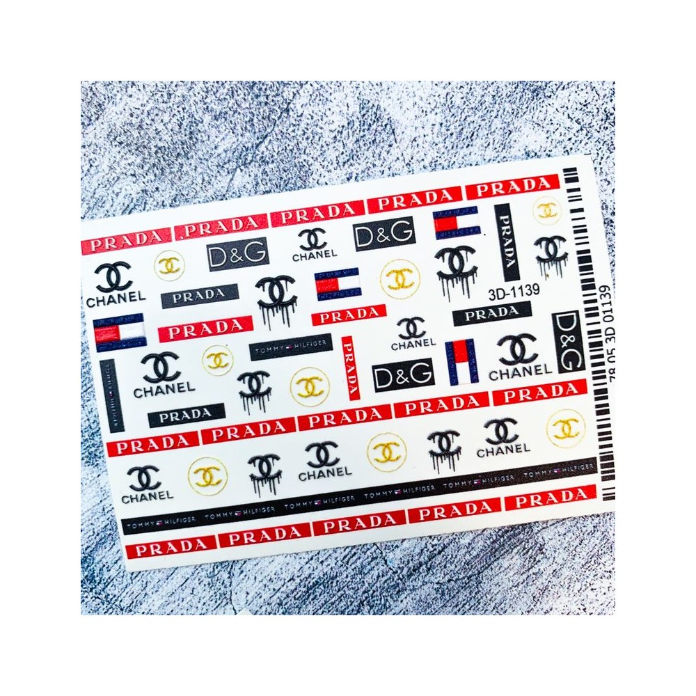 Anna Tkacheva water decal 3D-1139