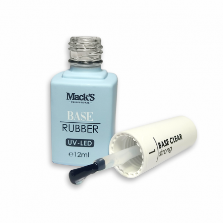 Rubber Base Macks PROFESSIONAL, 12 ML - CLEAR-