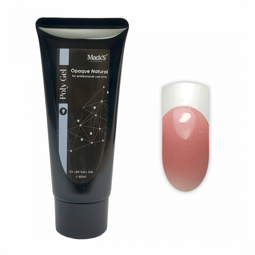 Polygel Macks Professional Opaque Natural 60 ml