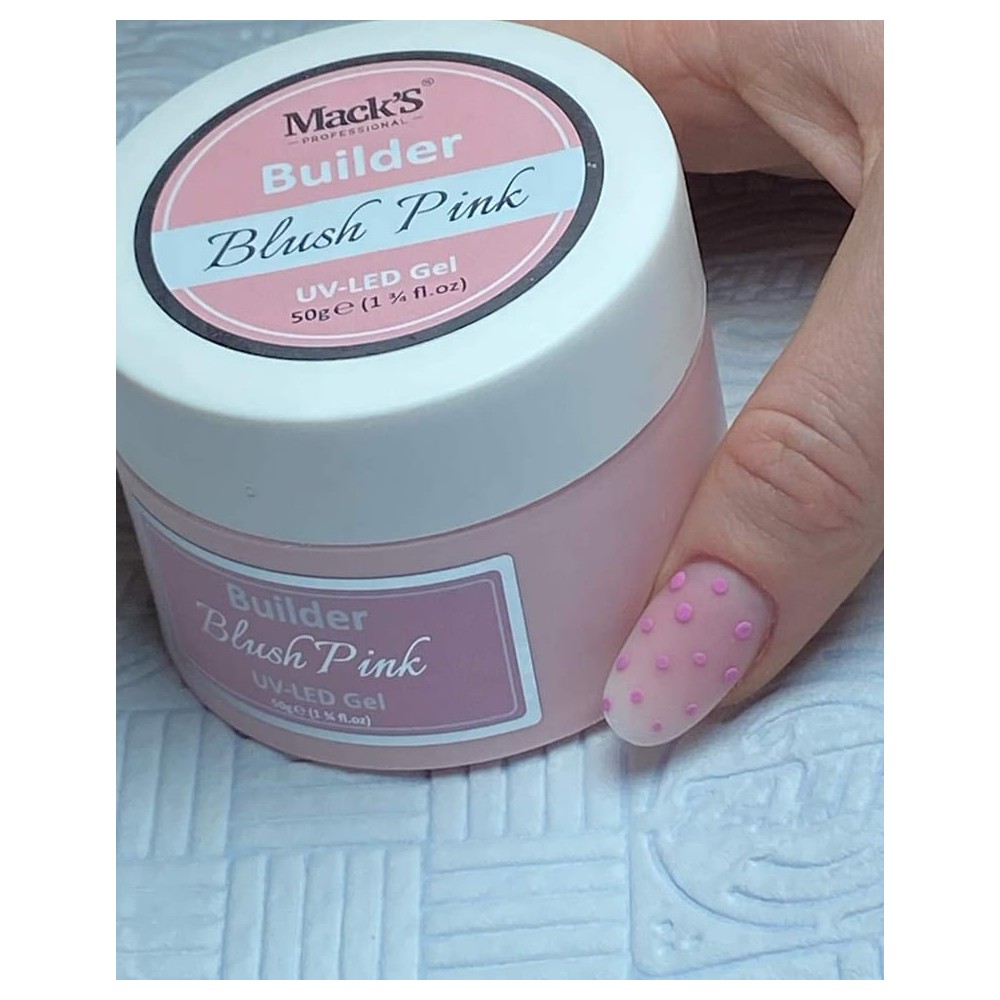 BUILDER GEL BLUSH PINK Mack’s PROFESSIONAL 50 gr