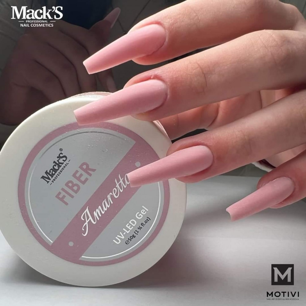 Fiber Gel Amaretto Mack’s PROFESSIONAL 50 gr