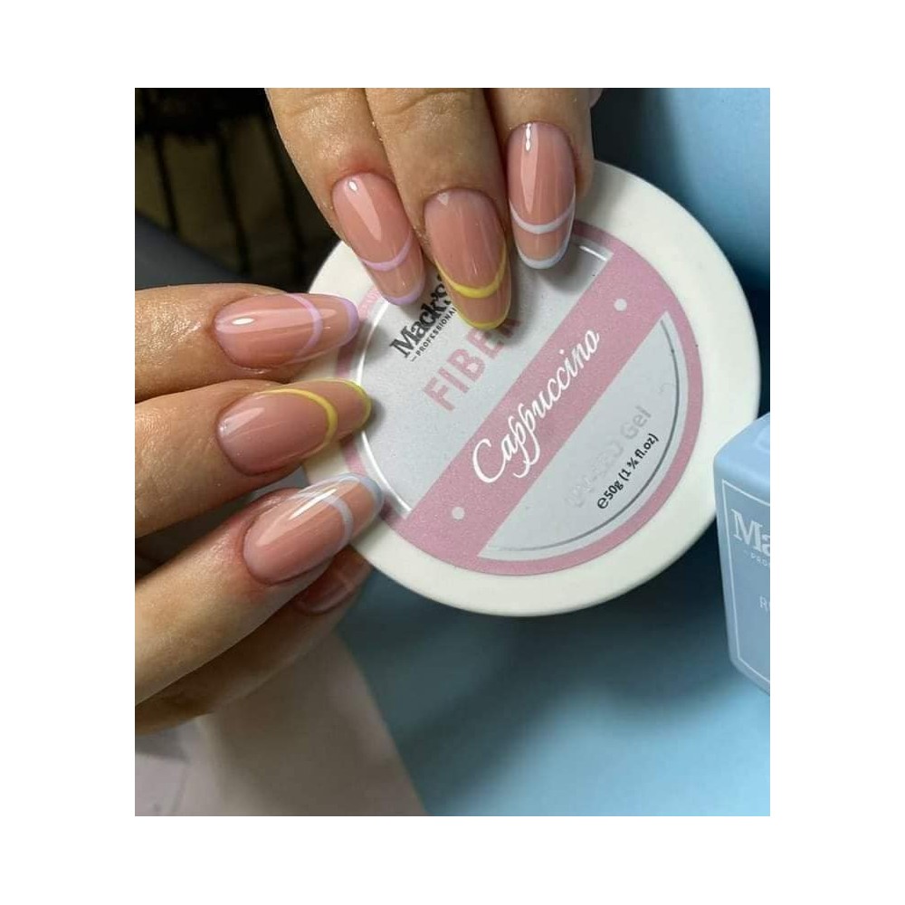 FIBER GEL CAPPUCCINO Mack’s PROFESSIONAL 50 gr