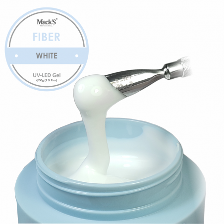 FIBER GEL WHITE Mack’s PROFESSIONAL 50 gr
