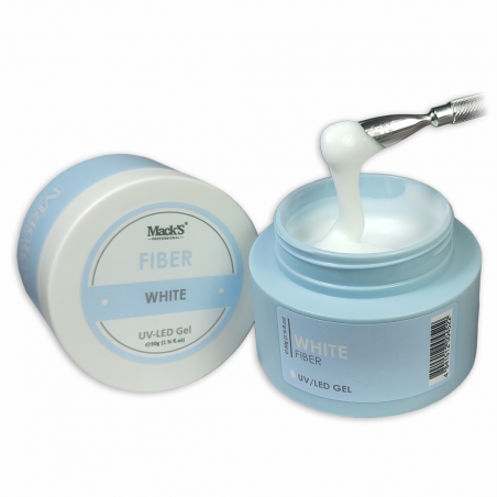 FIBER GEL WHITE Mack’s PROFESSIONAL 50 gr
