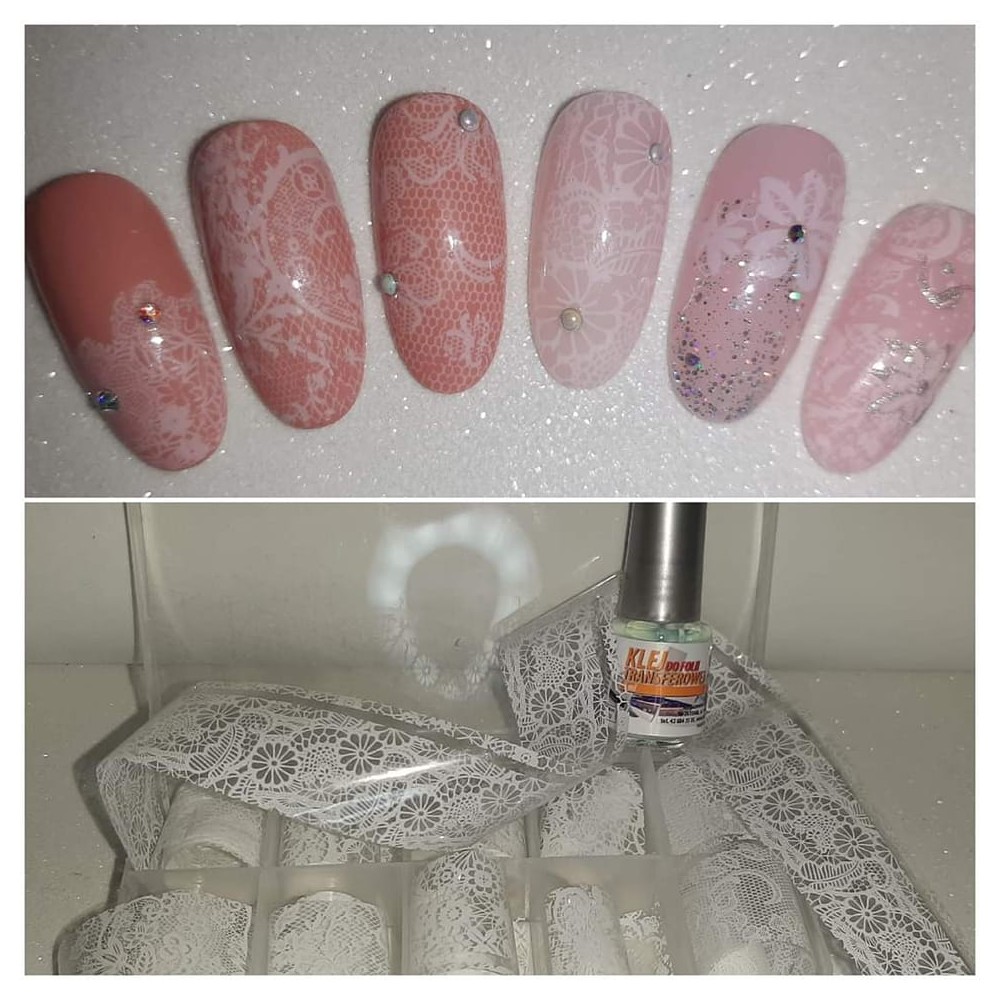 Transfer foil per Nail Art