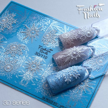Fashion Nails water decal 3D-110 Fashion Nails water decal 3D-110