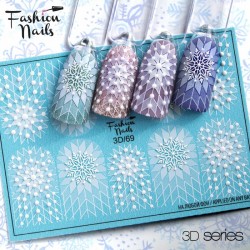 Fashion Nails water decal 3D-69