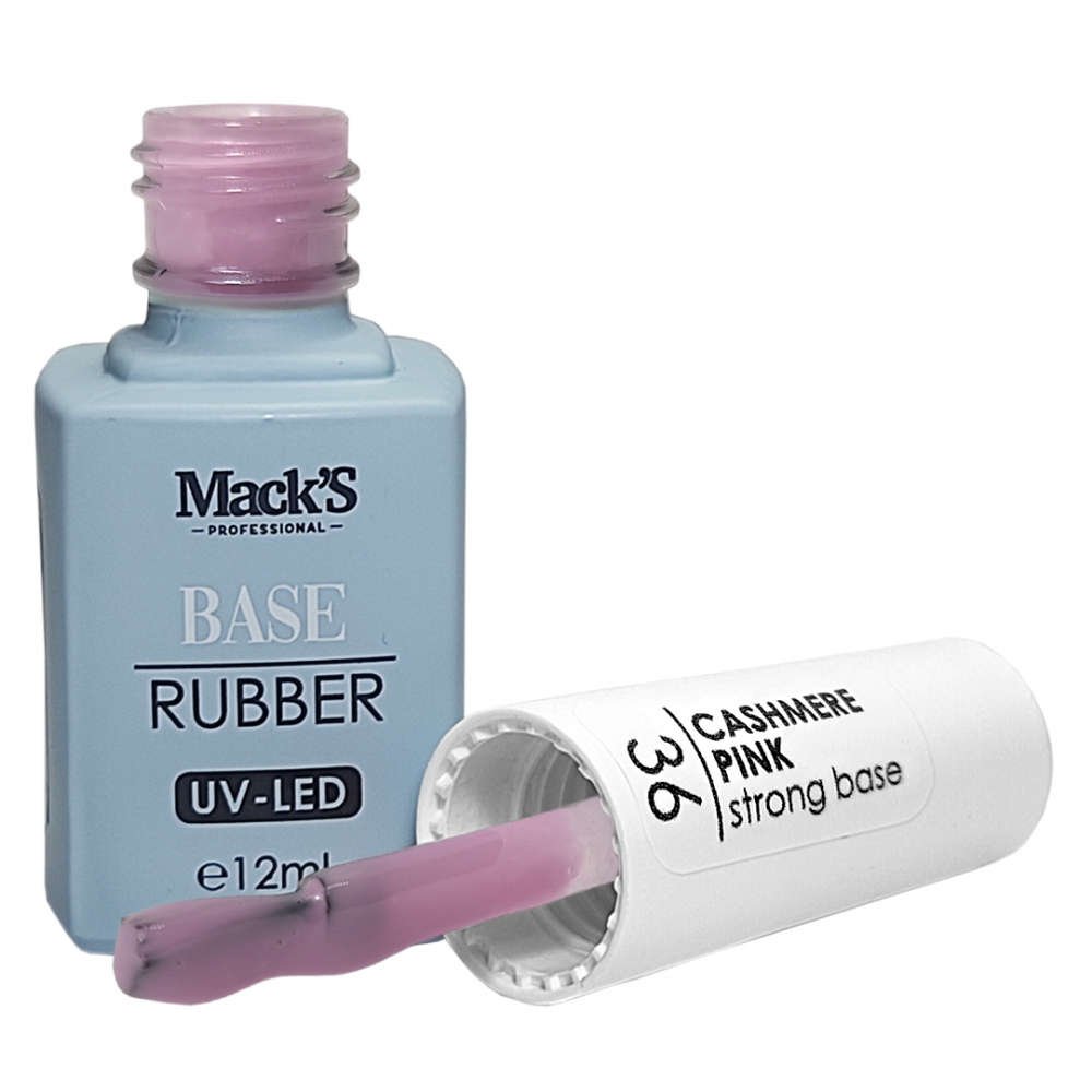 Rubber Base Cover Cashmere Pink Mack's PROFESSIONAL 12 ML