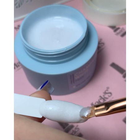 FIBER GEL CHAMPAGNE WHITE Mack’s PROFESSIONAL 50 gr