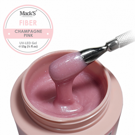 FIBER GEL CHAMPAGNE PINK Mack’s PROFESSIONAL 50 gr FIBER GEL CHAMPAGNE PINK Mack’s PROFESSIONAL 50 gr