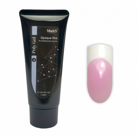 Polygel Macks Professional Opaque Pink 60 ml Polygel Macks Professional Opaque Pink 60 ml