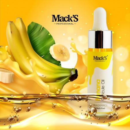 Olio per cuticole Mack’s PROFESSIONAL - Banana 15 ml