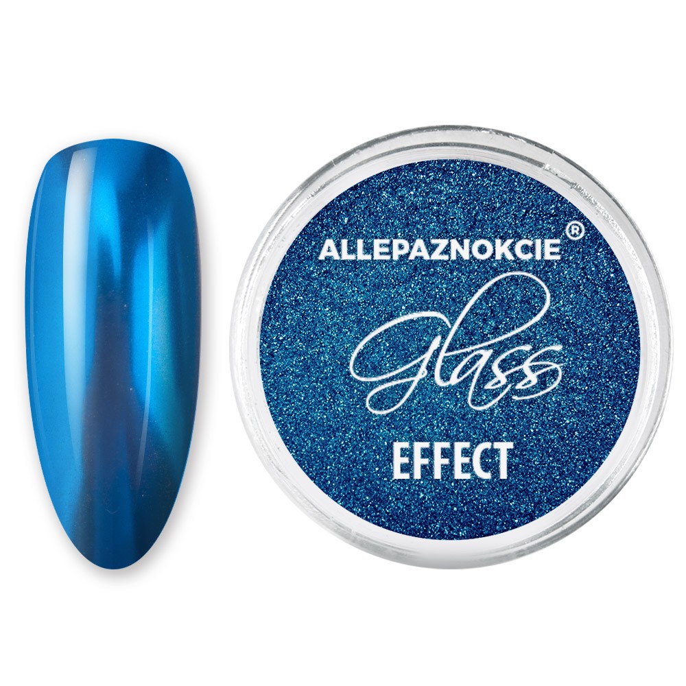 Polverina Glass Blue Allepaznokcie