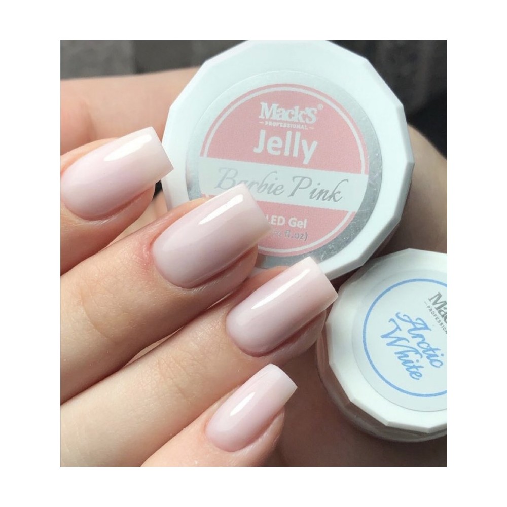 Jelly Gel Barbie Pink Mack's Professional 50 gr