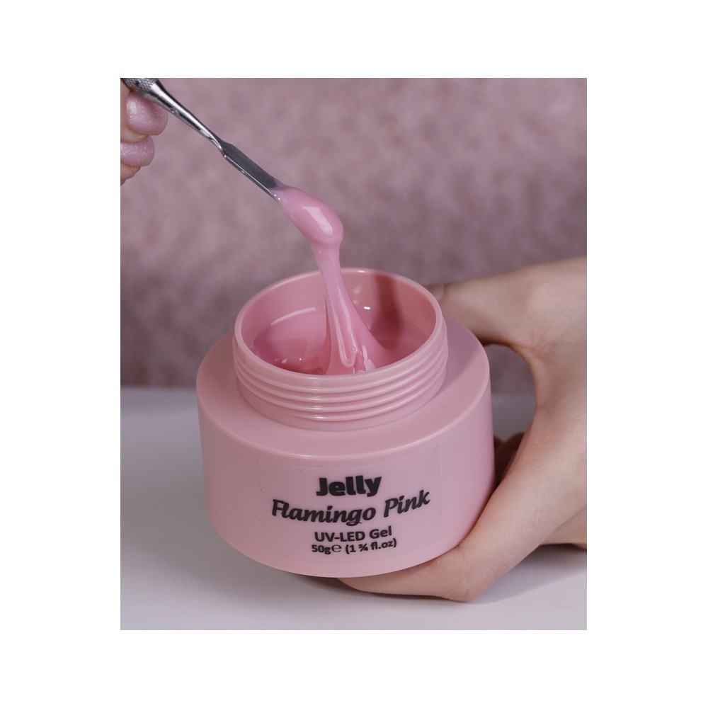 Jelly Gel Flamingo Pink Mack's Professional 50 gr