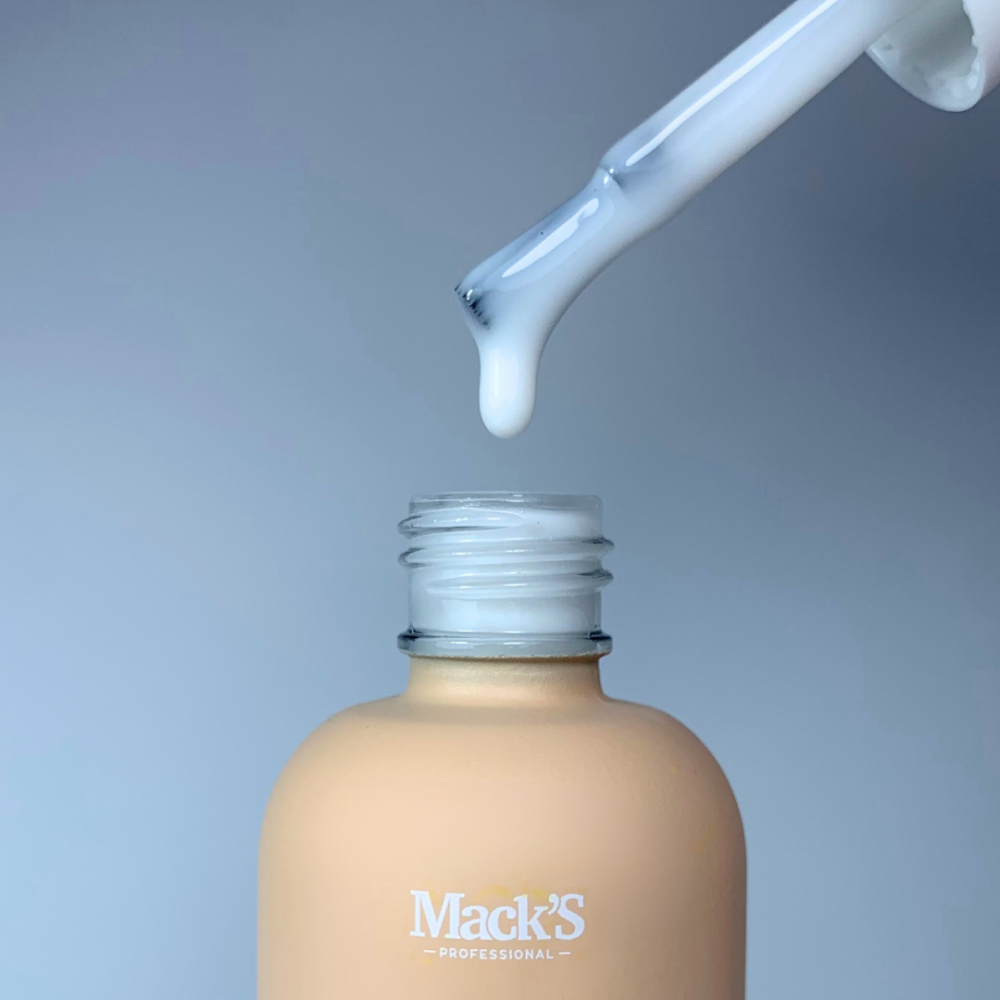Rubber Base Cover Milkshake White Mack's PROFESSIONAL 15 ML