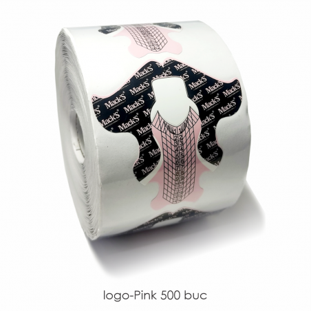 Nail Forms Mack's Professional 500 pz - Pink