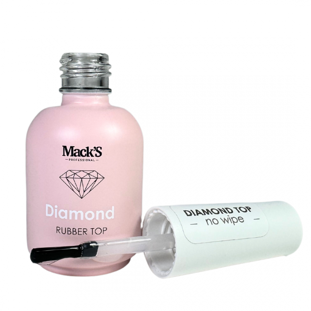 Diamond Rubber Top Coat Mack's PROFESSIONAL 15 ML