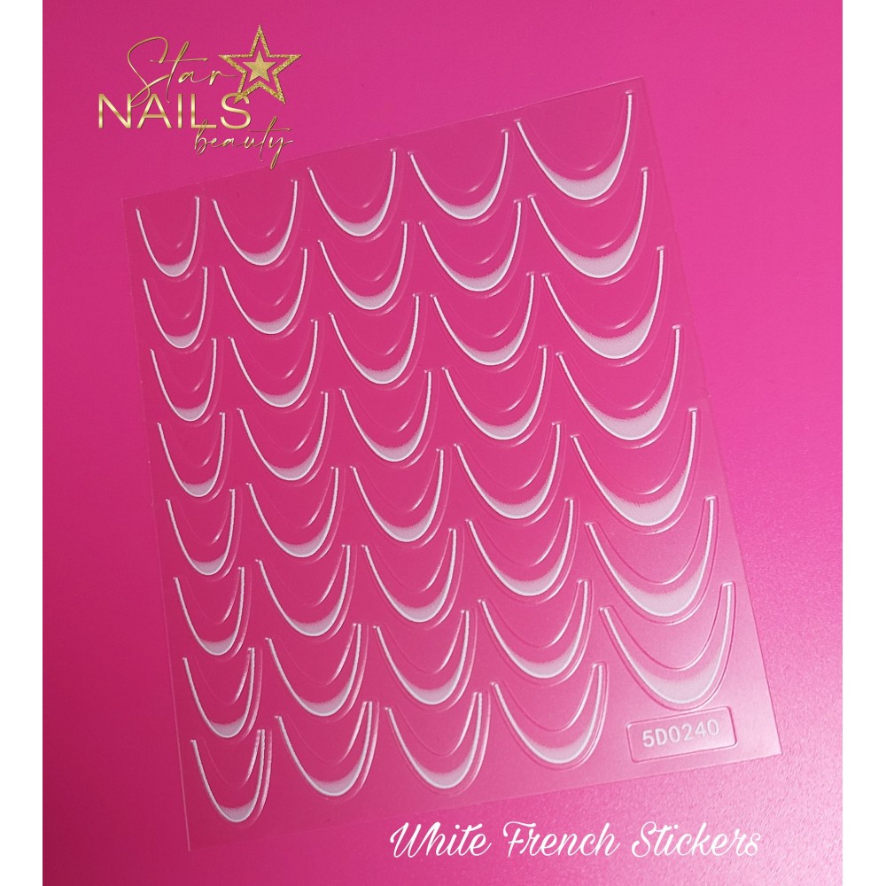 Stickers Adesivi French per Nail Art