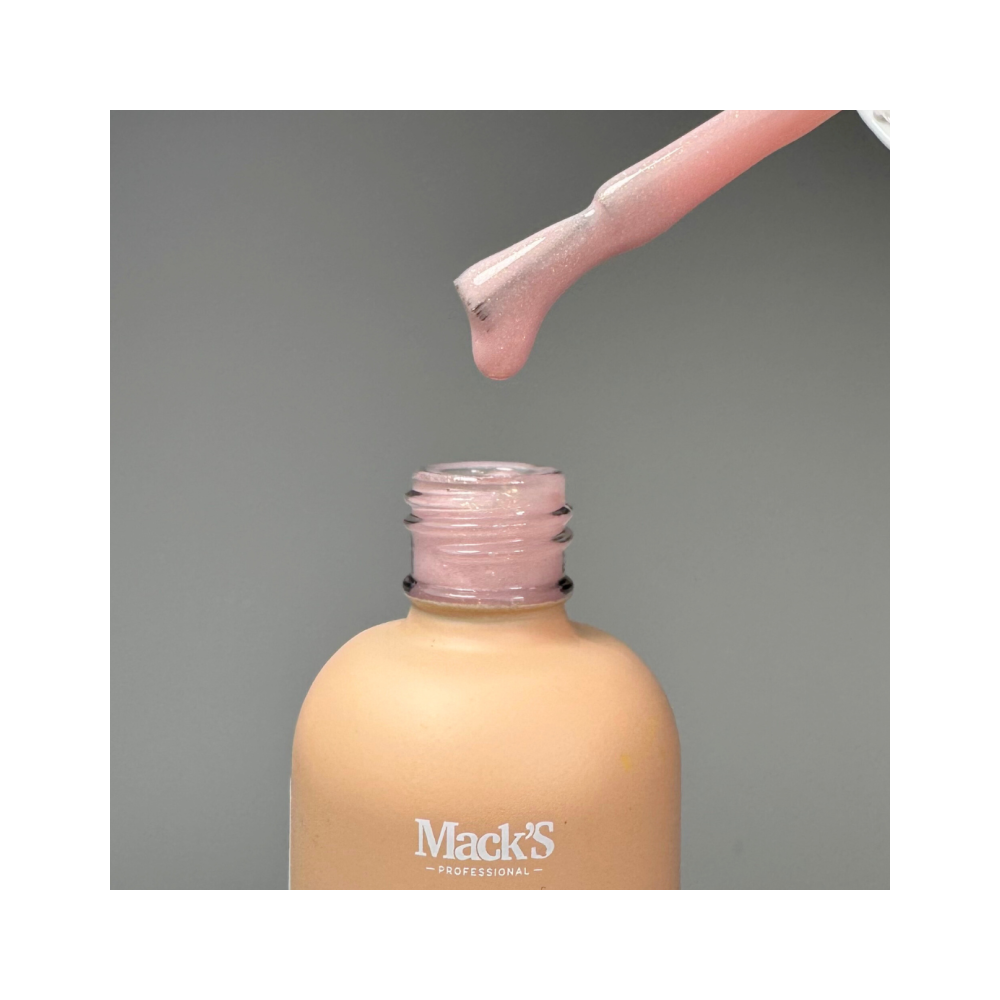 Rubber Base Cover Shimmer Powder Mack's Professional 15 ML