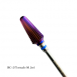 Punta Fresa Carburo Per Rimozione Gel Tornado BC-2