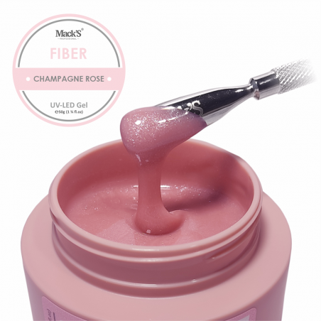 FIBER GEL CHAMPAGNE ROSE Mack’s PROFESSIONAL 50 gr