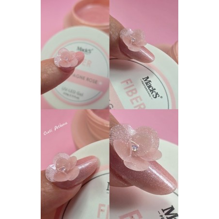 FIBER GEL CHAMPAGNE ROSE Mack’s PROFESSIONAL 50 gr