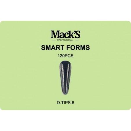 Smart tips/ Smart forms Mack's Professional 120 pezzi D.tips 6