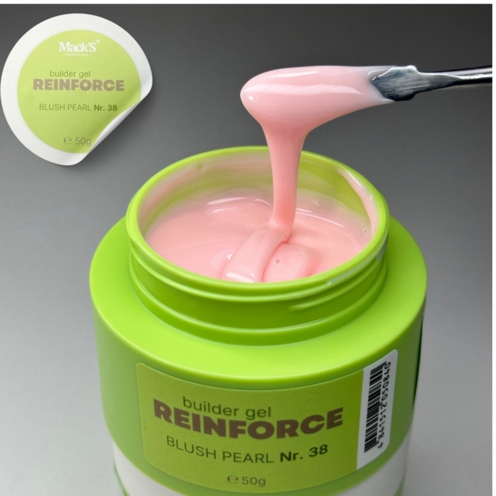 Reinforce Builder Gel Blush Pearl 50 gr Mack's Professional
