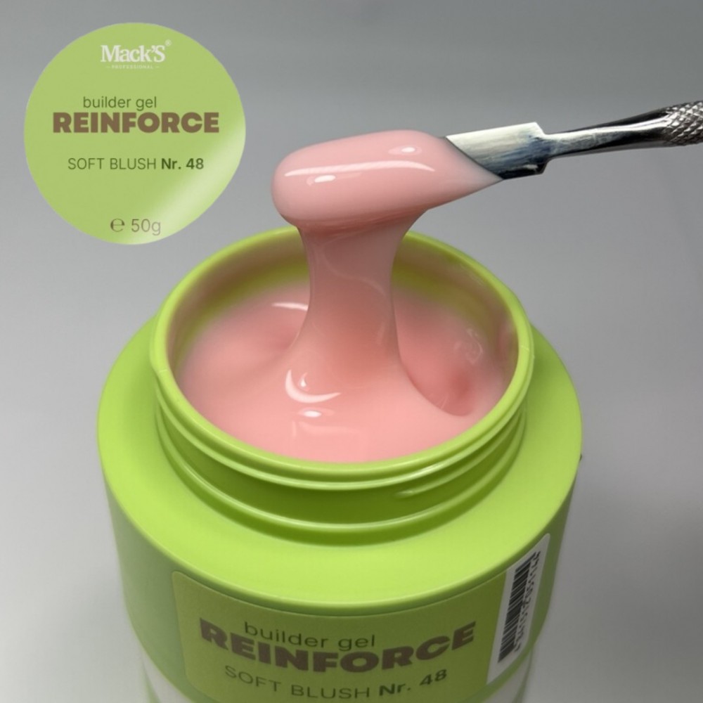Reinforce Builder Gel Soft Blush 50 gr Mack's Professional