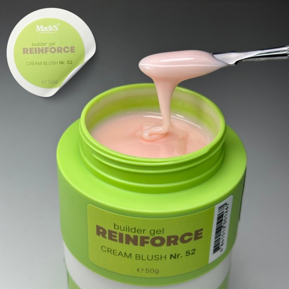Reinforce Builder Gel Cream Blush 50 gr Mack's Professional