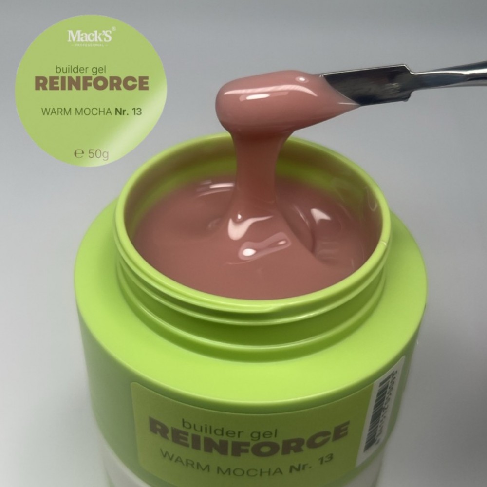 Reinforce Builder Gel Warm Mocha 50 gr MACK'S PROFESSIONAL