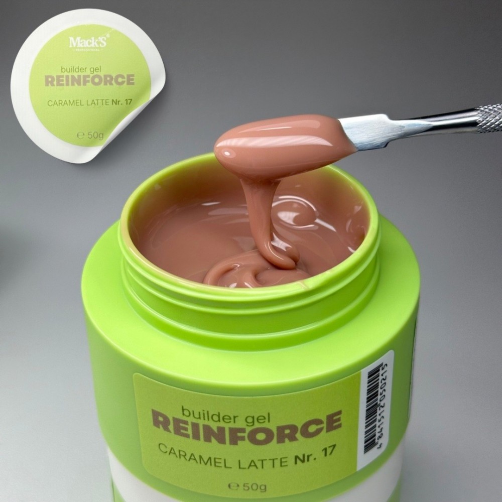 Reinforce Builder Gel Caramel Latte 50 gr MACK'S PROFESSIONAL