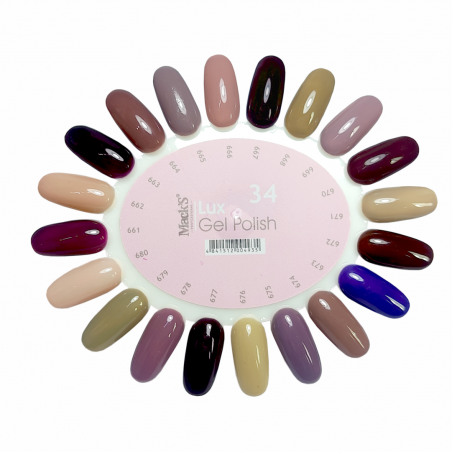 Mack's Professional Deluxe Gel Polish 664