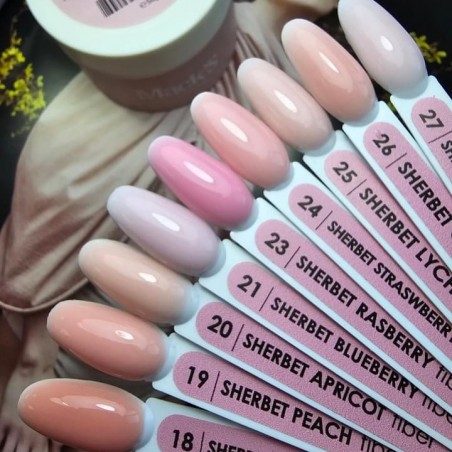 Fiber Gel Sherbet Straswberry 50 gr