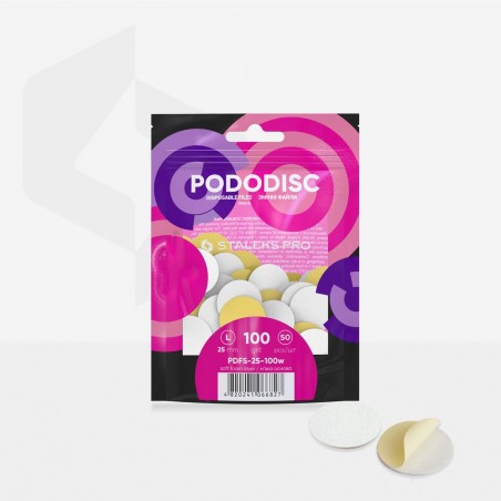 Ricambi STALEKS Podo Disc L Expert ( 50 pezzi) Grana 100