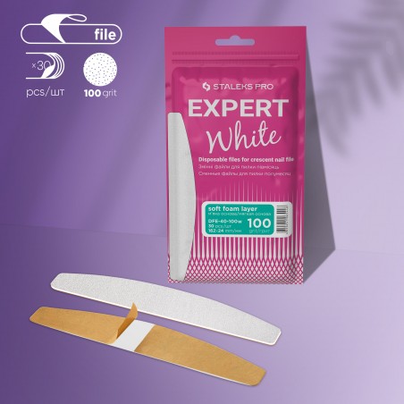 Ricambi per lima mezzaluna STALEKS EXPERT 40 ( 30 pezzi) Grana 100