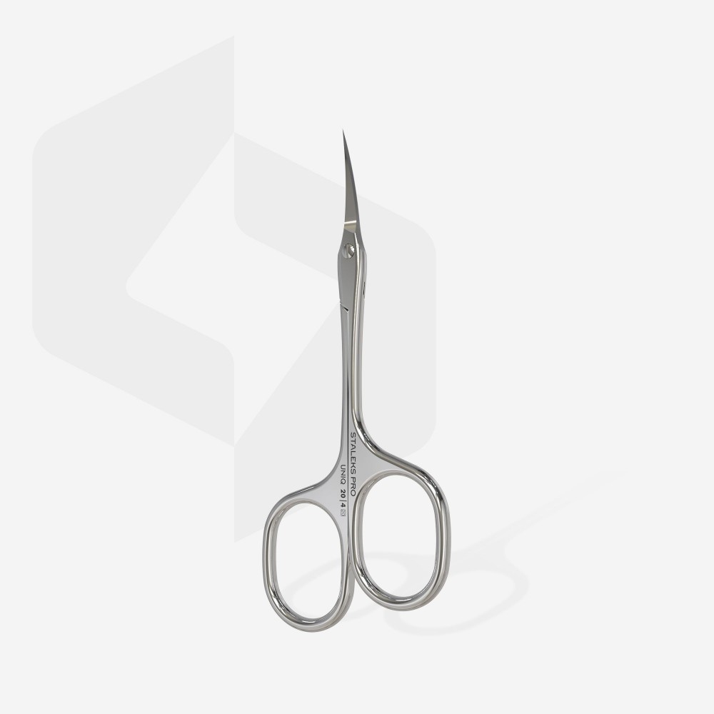 Forbici per cuticole STALEKS UNIQ Asymmetric 20/4