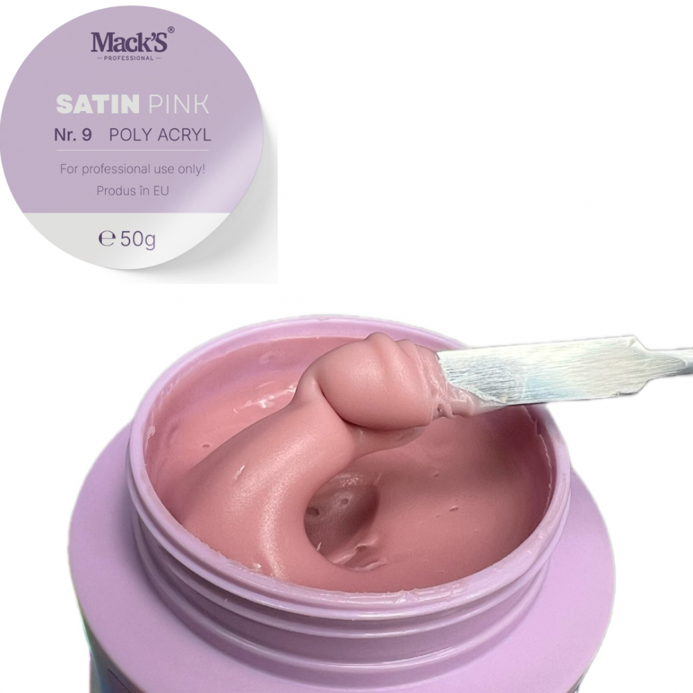 PolyAcryl Satin Pink Mack's Professional 50 Gr
