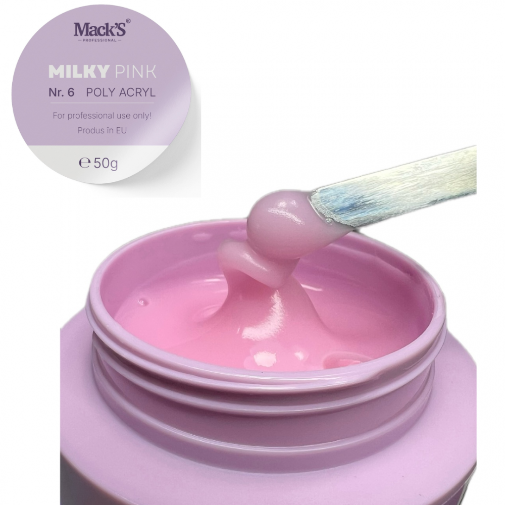 PolyAcryl Milky Pink Mack's Professional 50 Gr