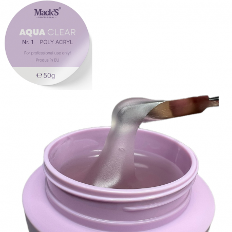 PolyAcryl Aqua Clear Mack's Professional 50 Gr