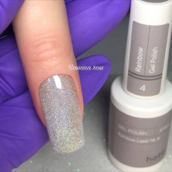 Hatti Rainbow Laser Cat Eyes Gel Polish 4