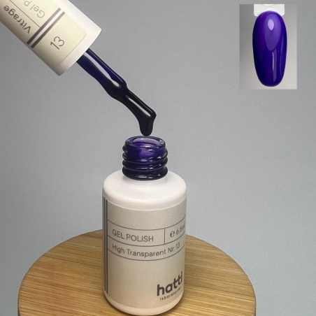 Hatti Transparent Glass Gel Polish 13