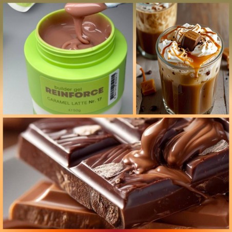 Reinforce Builder Gel Caramel Latte 50 gr