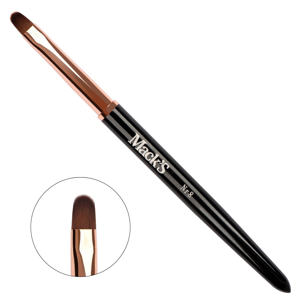 Pennello Gel punta tonda Mack’s n.8 - Black