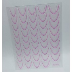Sticker Adesivo French per Nail Art Ns038F