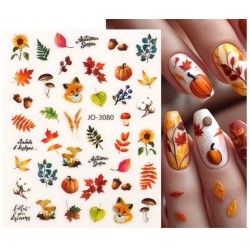 Sticker Adesivo Unghie per Nail Art - Autunno 3080