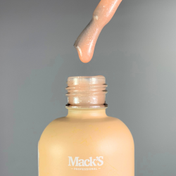 Rubber Base Cover Shimmer Beige Mack's Professional 15 ML