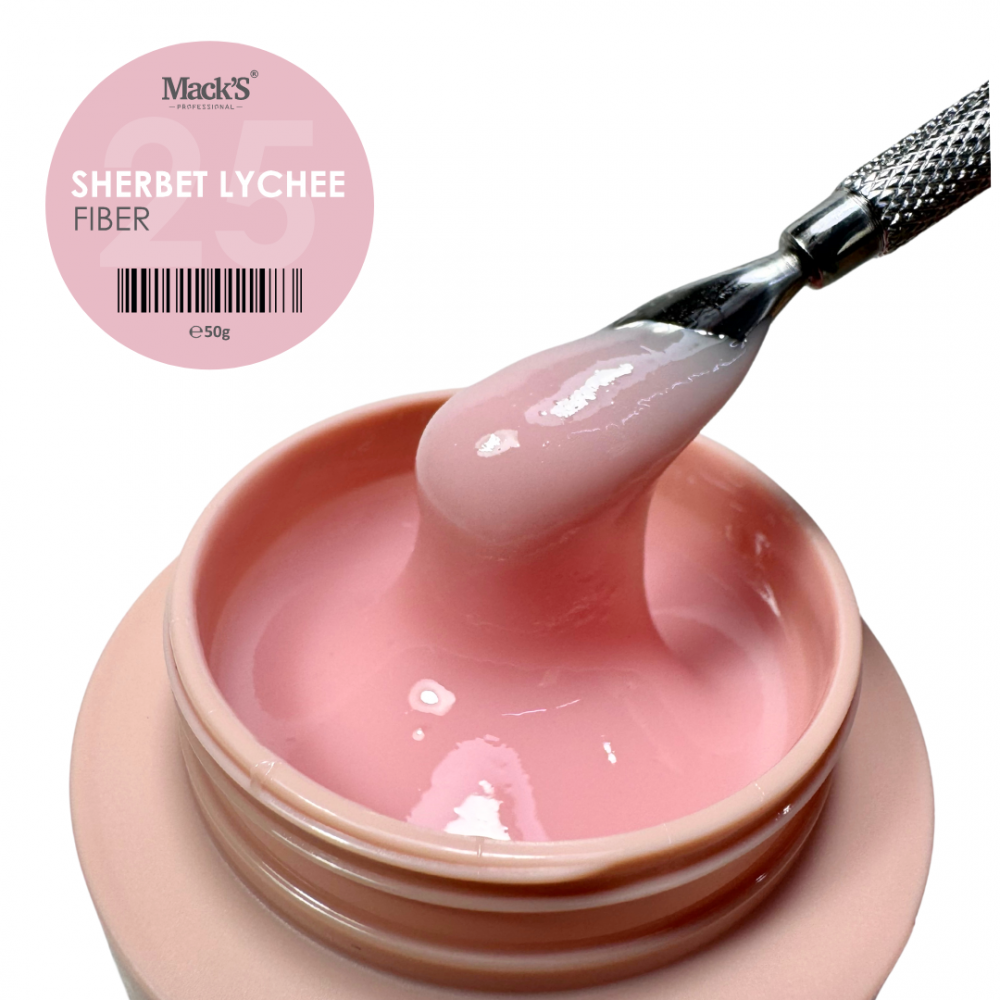 Fiber Gel Sherbet Lychee 50 gr
