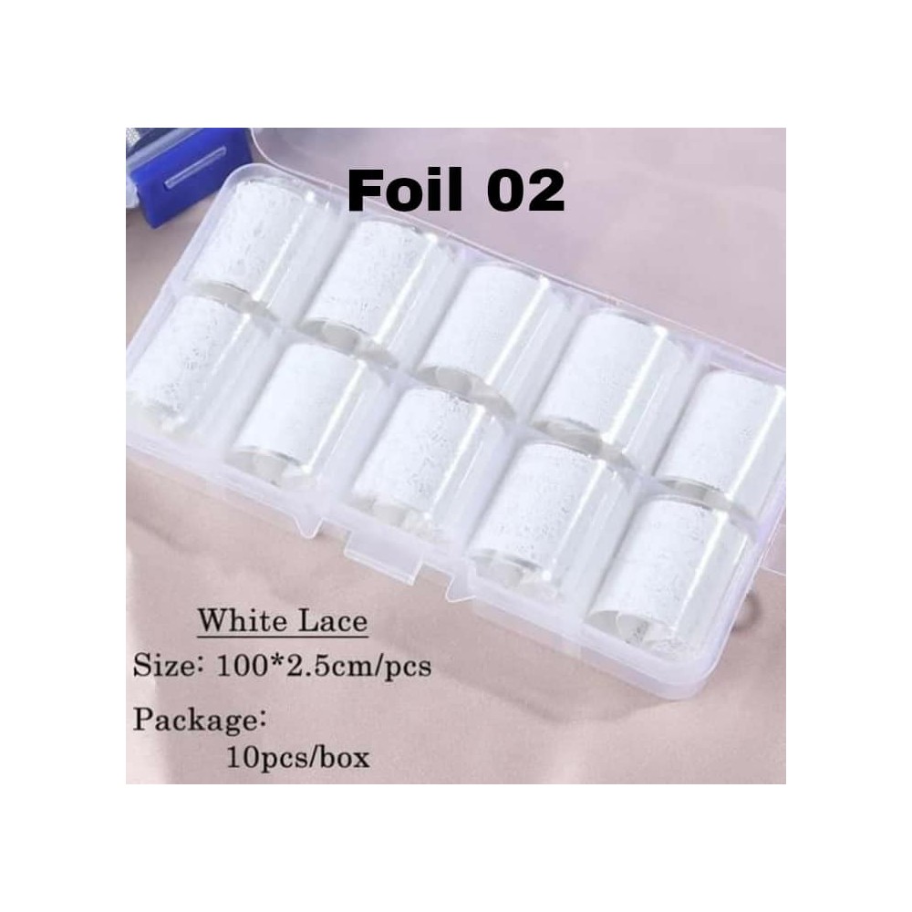 Transfer foil per Nail Art